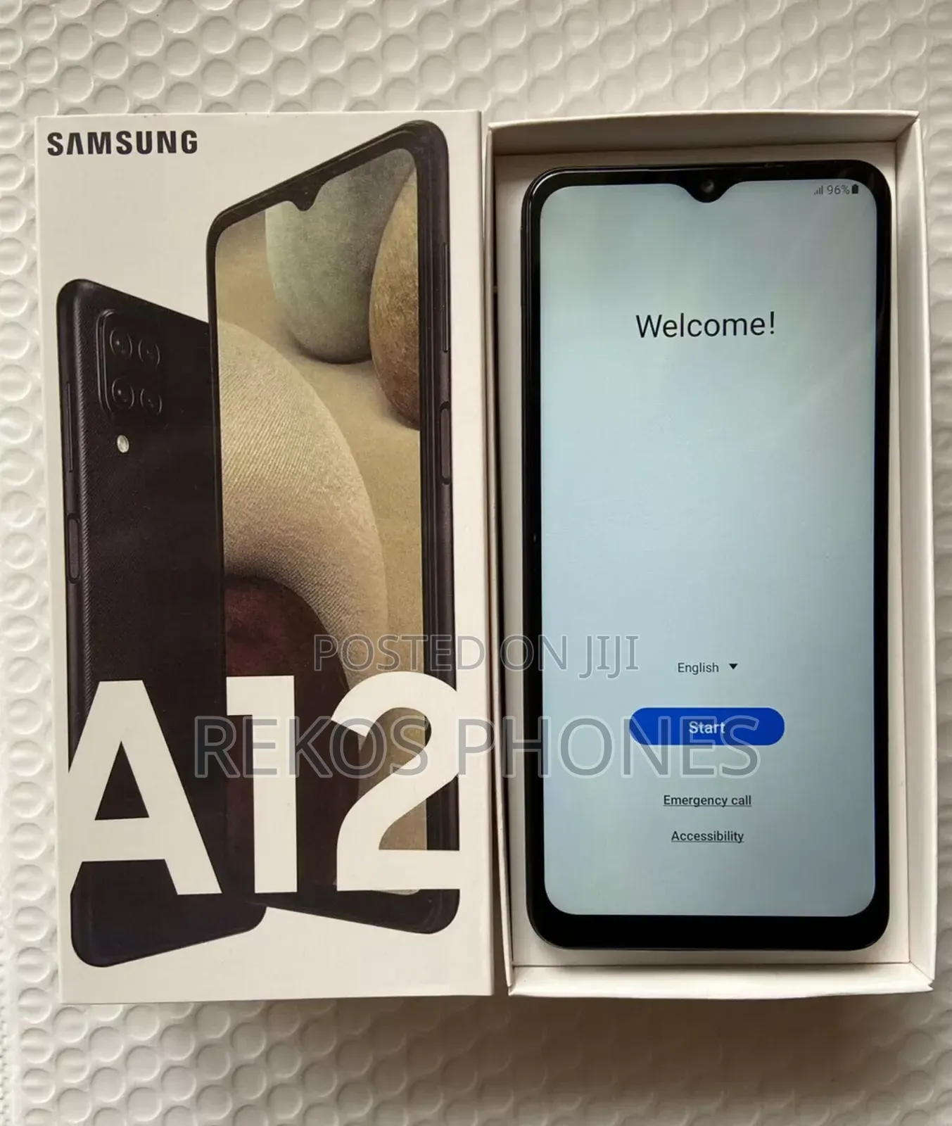 New Samsung Galaxy A12 128 GB Black