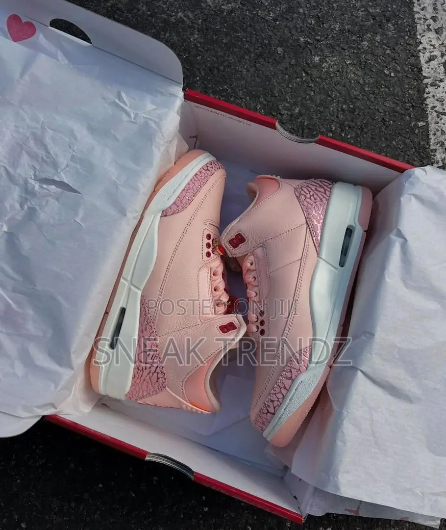 Air Jordan R3 Og Pink White