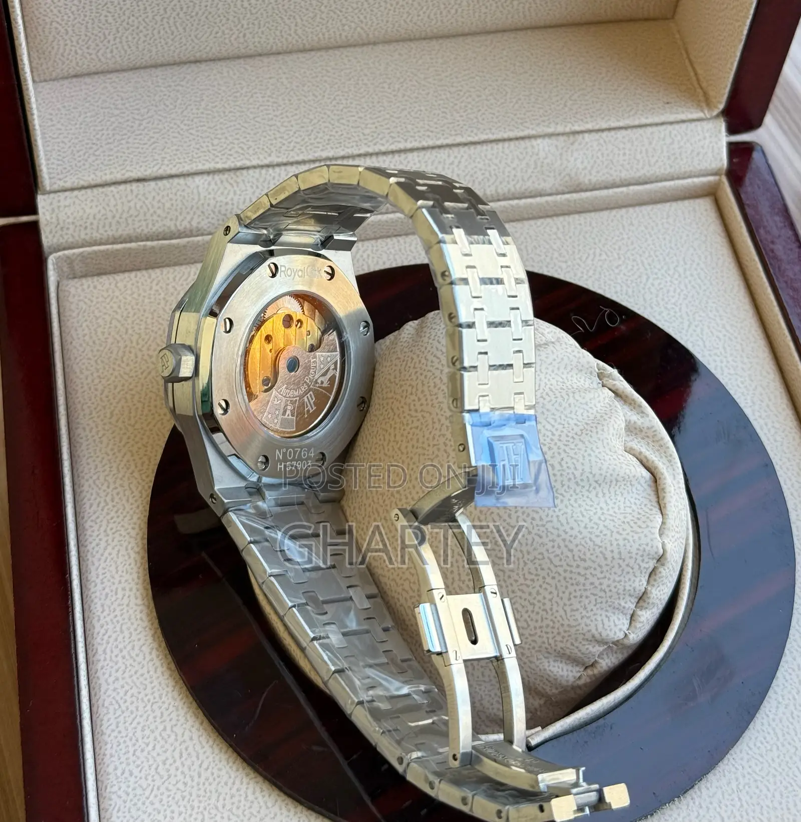 Audemars Piguet Royal Oak Mechanical Movement Watch– Navy Blue Face