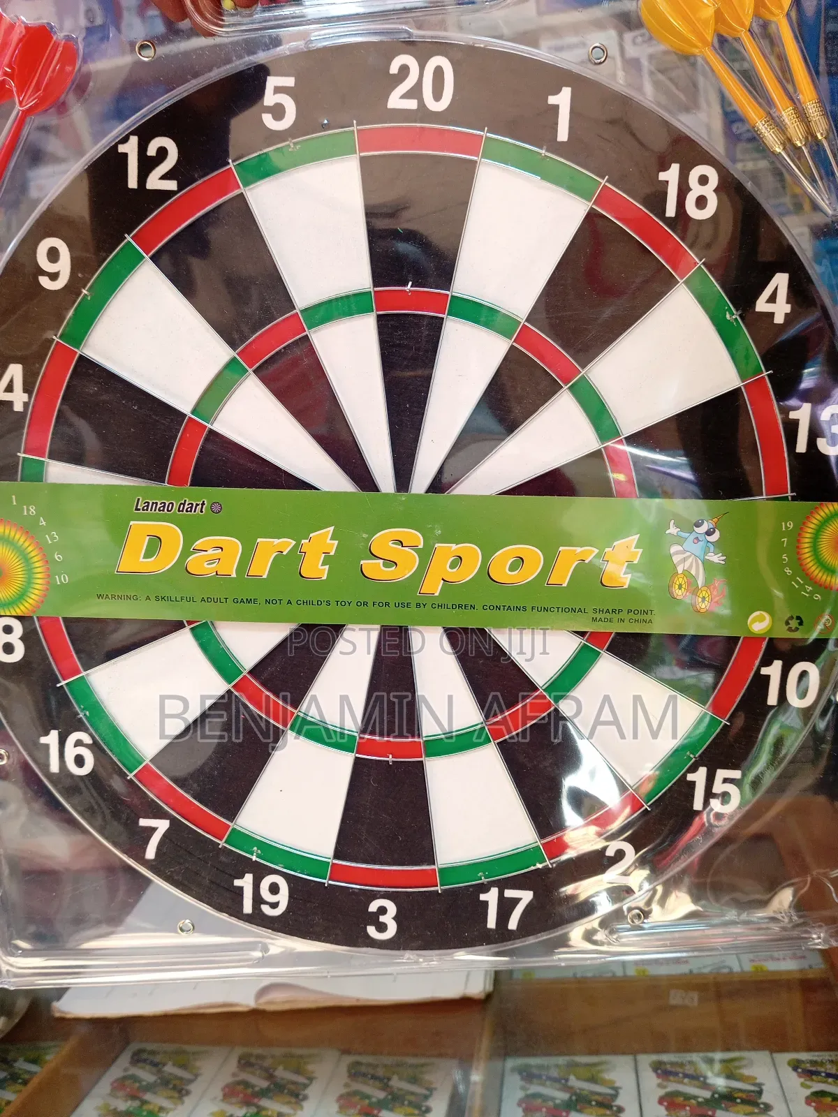 Dartboard With Arrow