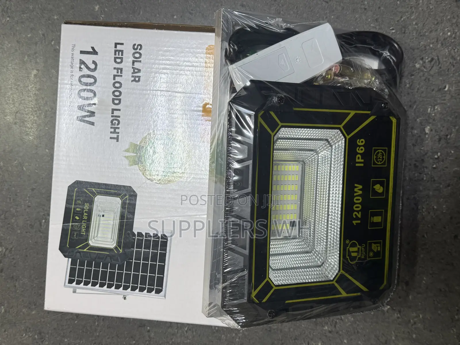 Solar Floodlight 1200w Flood Light Remote