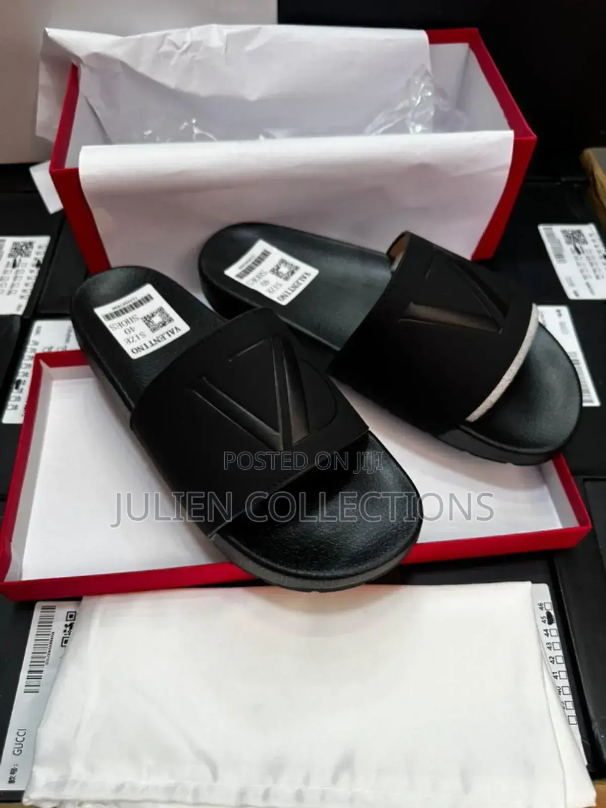 Original Valentino Slide Black