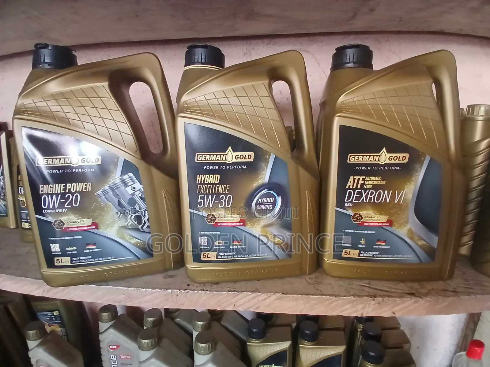 Engine Oil German Gold 0w20 (5litres)