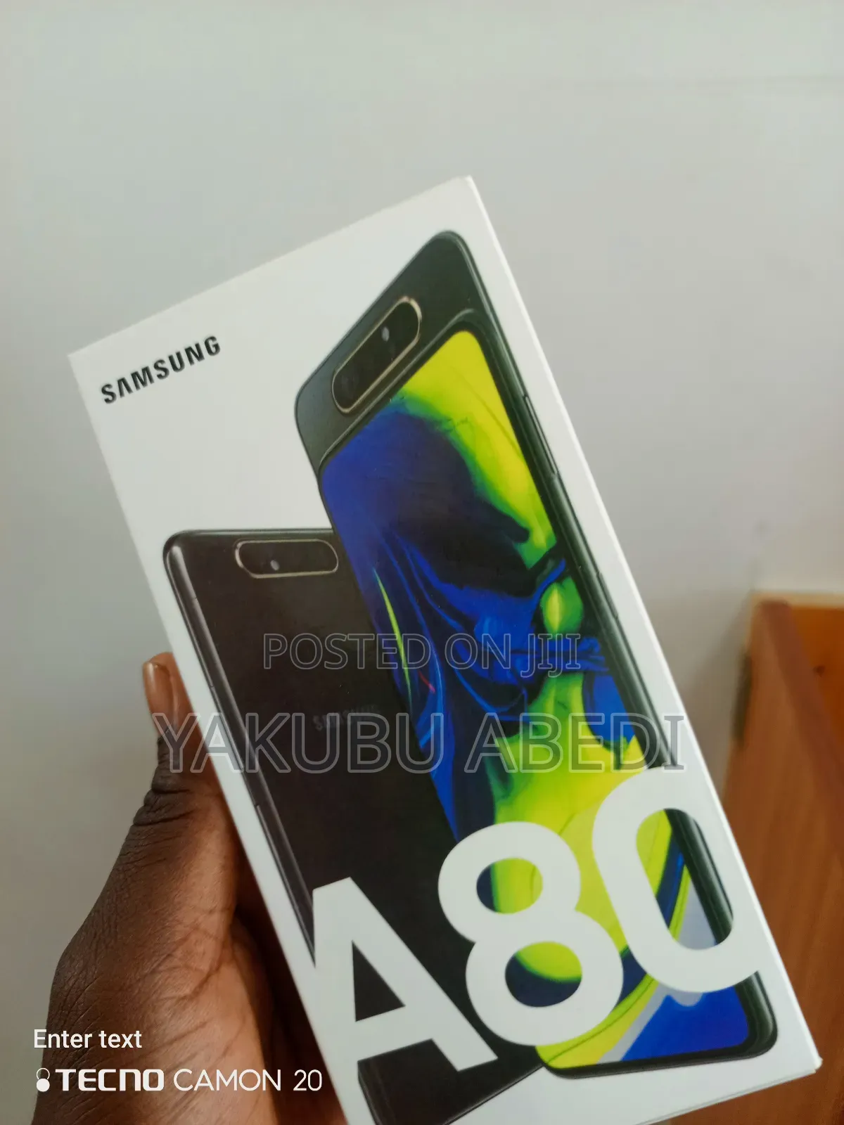 New Samsung Galaxy A80 128 GB Black