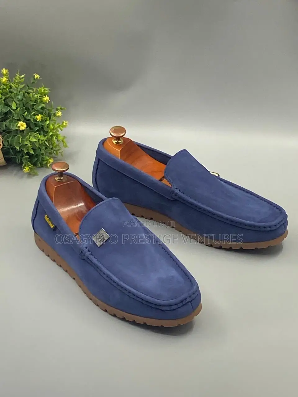 Quality Blue Suede Timberland Loafers