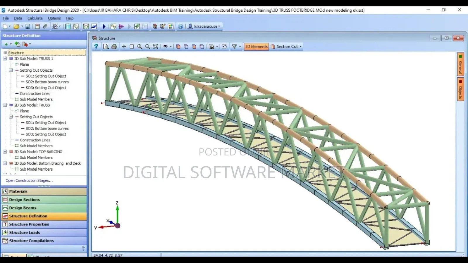 Autodesk Structural Bridge Design 1 Year Commercial License