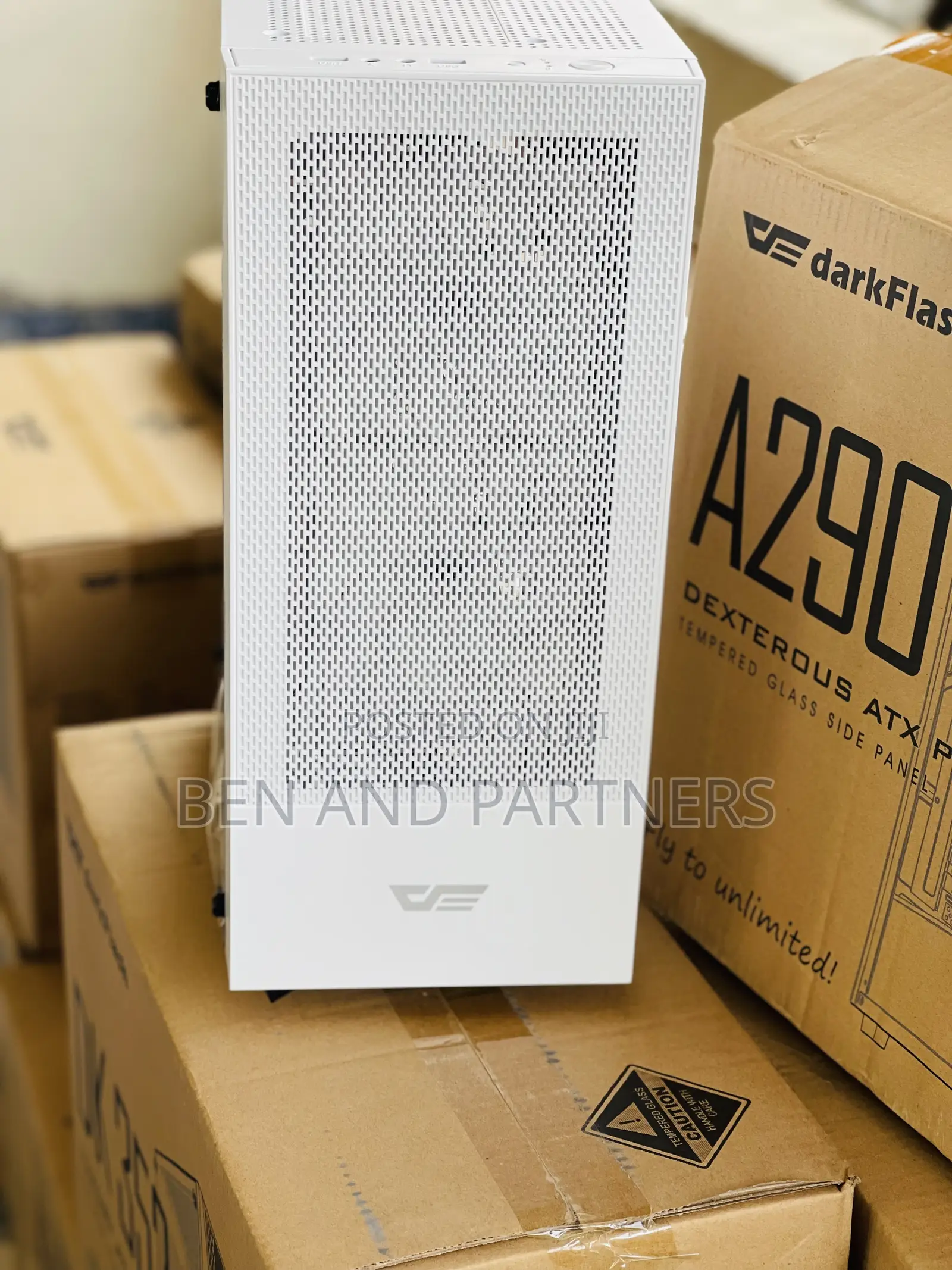 Darkflash A290 Atx Case With 3-argb Fans