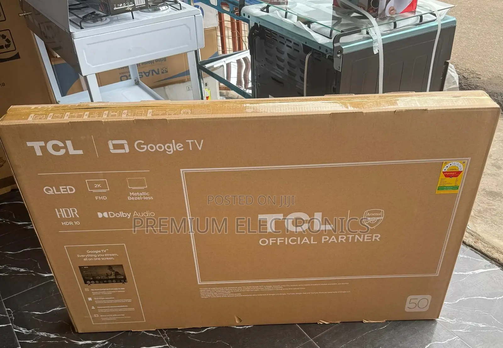 Tcl 50" Qled 2025 Model 50s5k Hdr10 Google Smart Tv