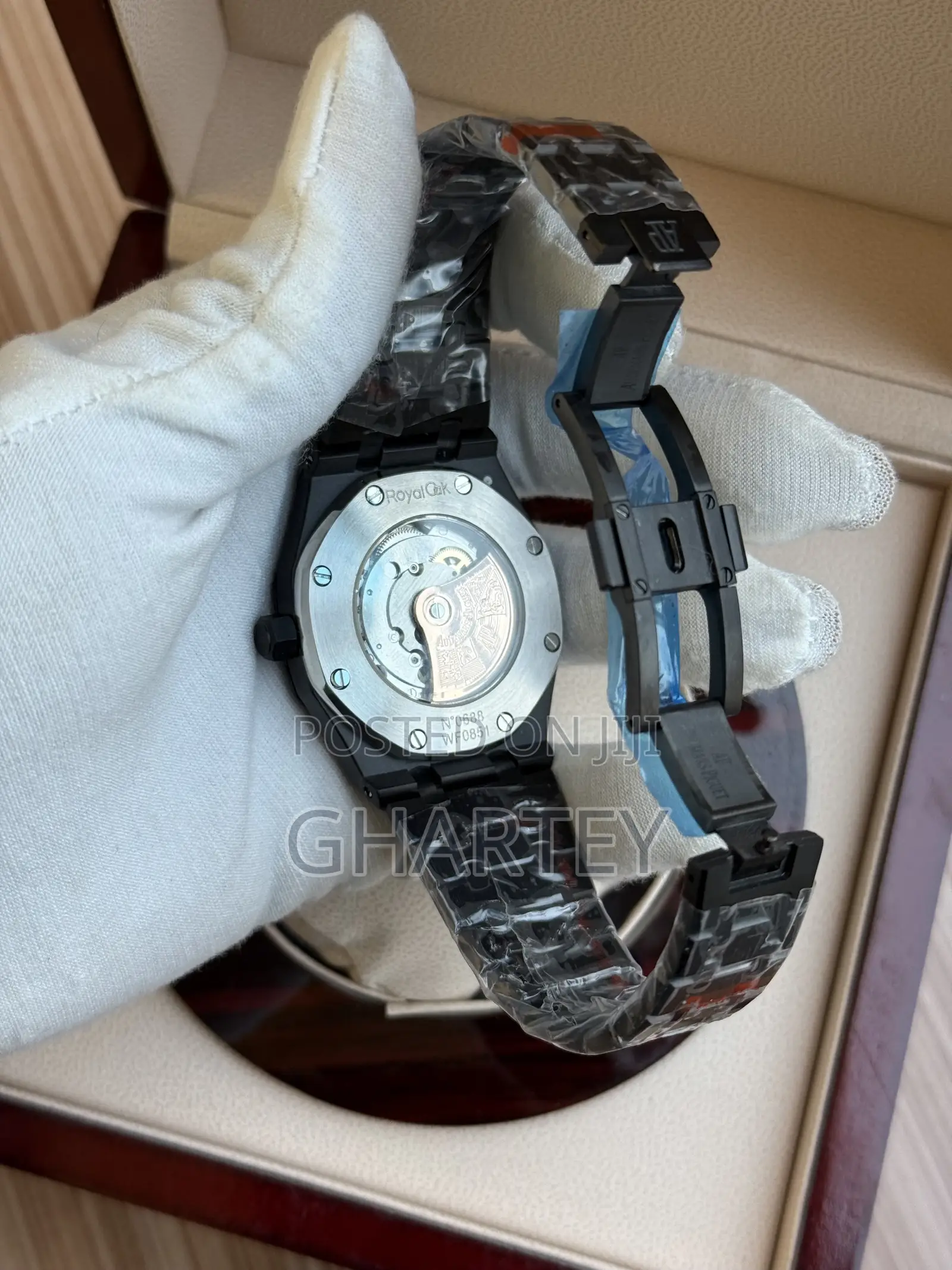 Audemars Piguet Royal Oak Black Steel – Blue Dial Icon