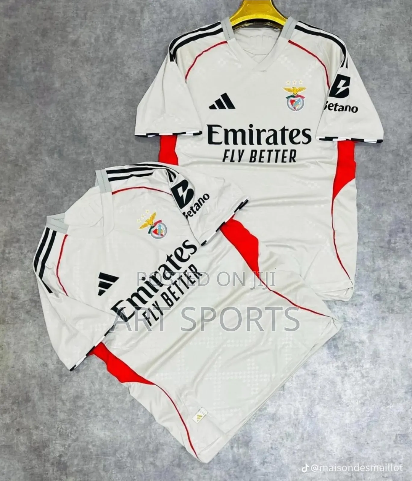 25/26 Benfica Home And Away Jersey