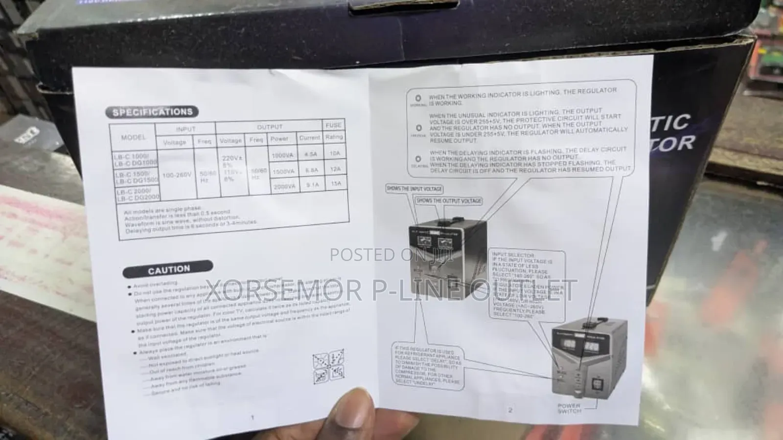 2000va Digital Automatic Voltage Regulator