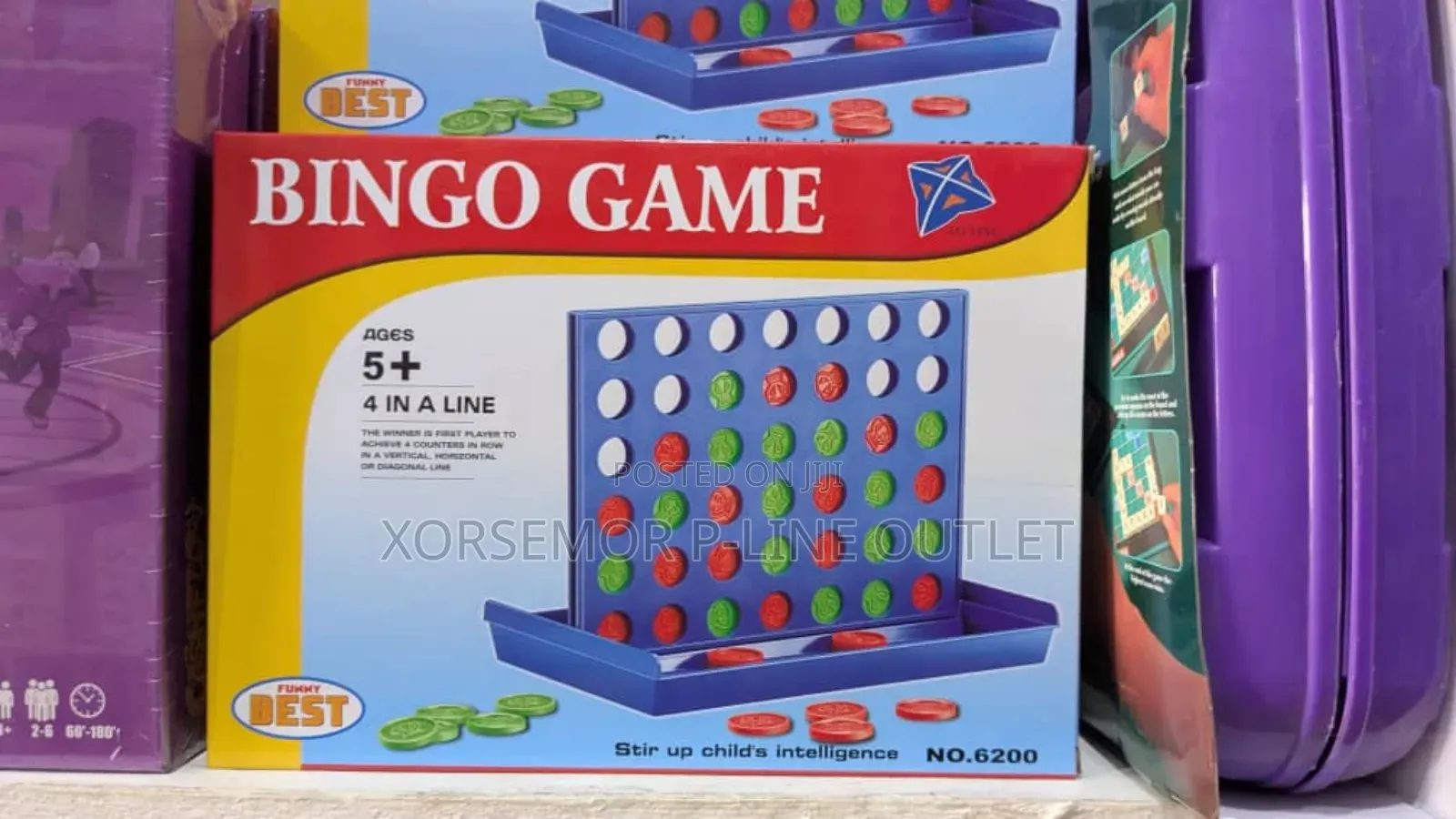 Bingo Game 4 in a - Row