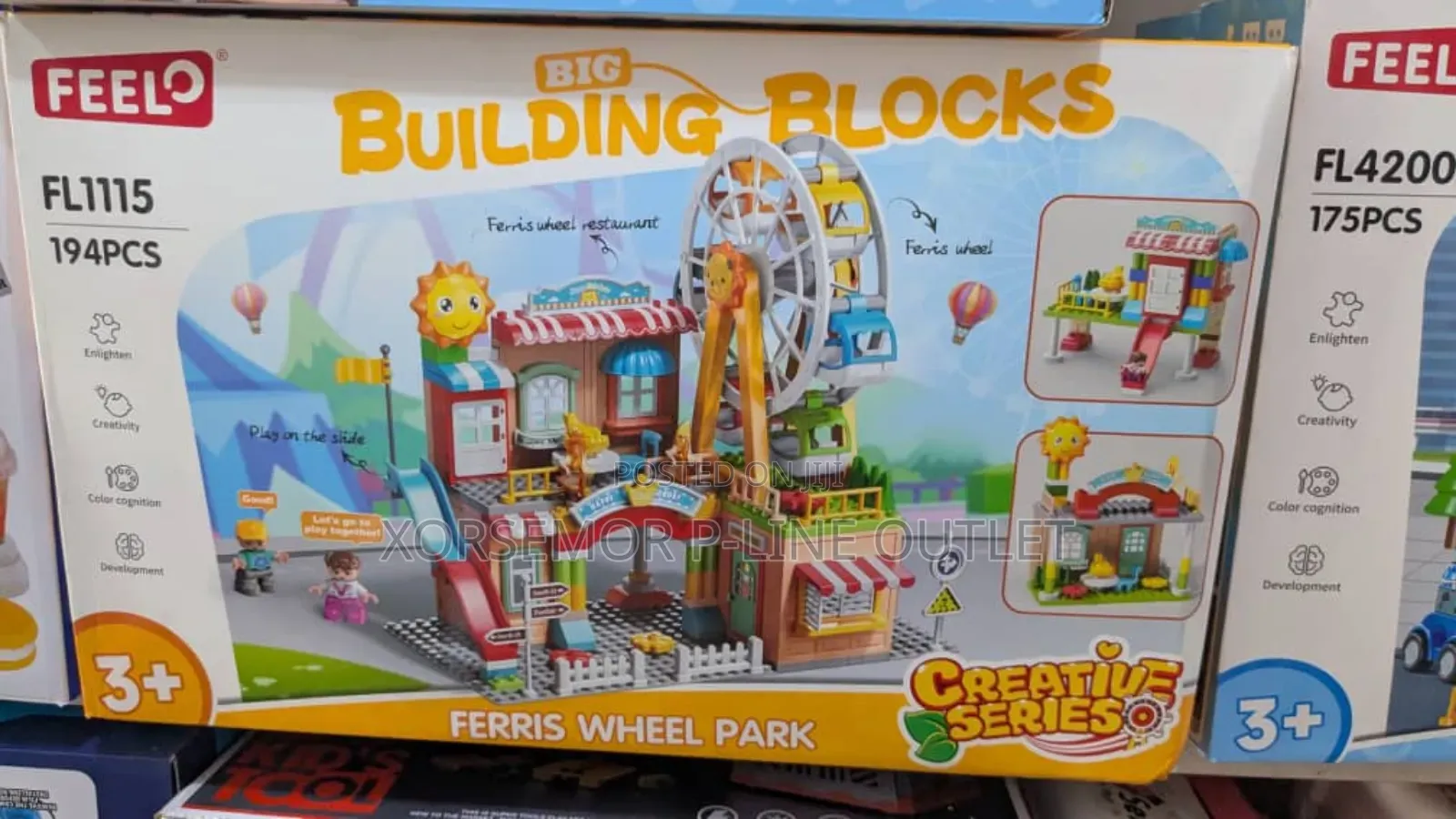 Big Fun Building Ferris Wheel Park
