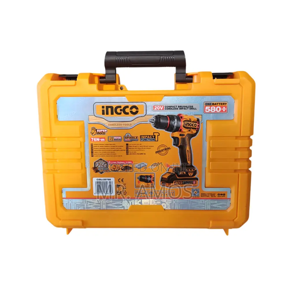 Cordless Impact Drill Kit With 47pcs Accessories - Cidli20768