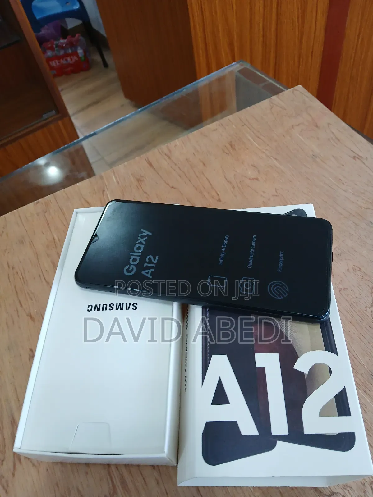 New Samsung Galaxy A12 128 GB Black