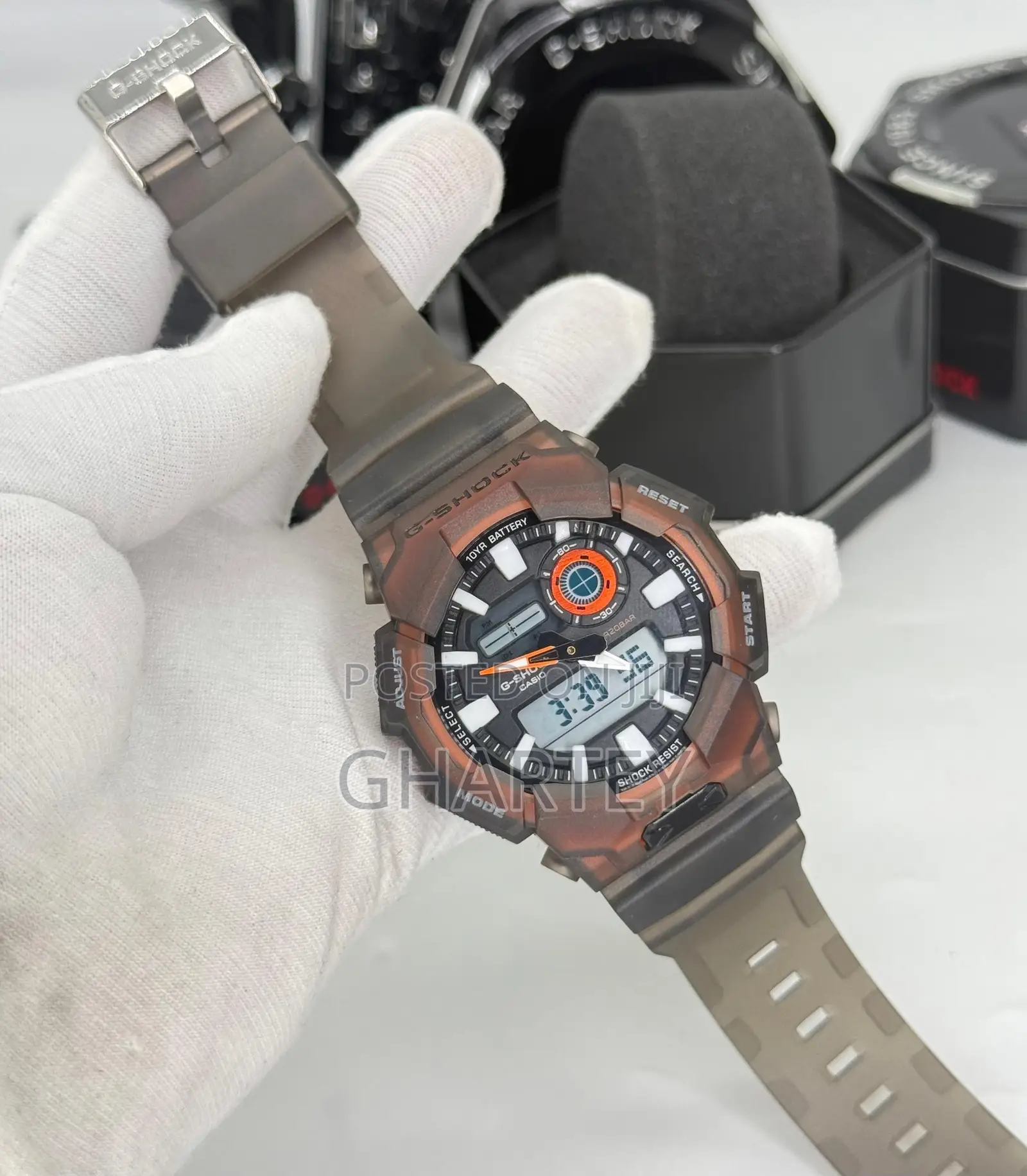 Casio G-Shock – Transparent Grey Sport Edition 4 Beautiful Colors