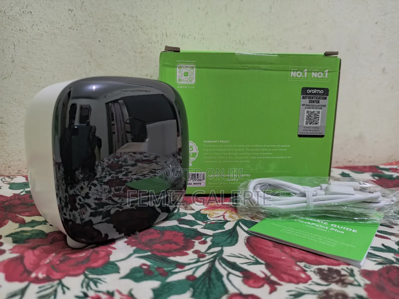Oraimo Clockpoint Plus Multi-Use Rechargeable Digital Clock