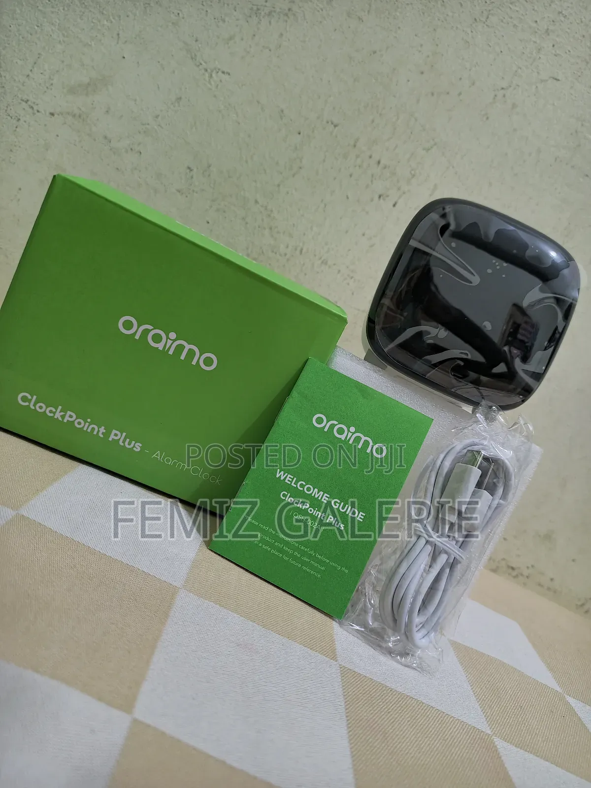 Oraimo Clockpoint Plus Multi-use Rechargeable Digital Clock