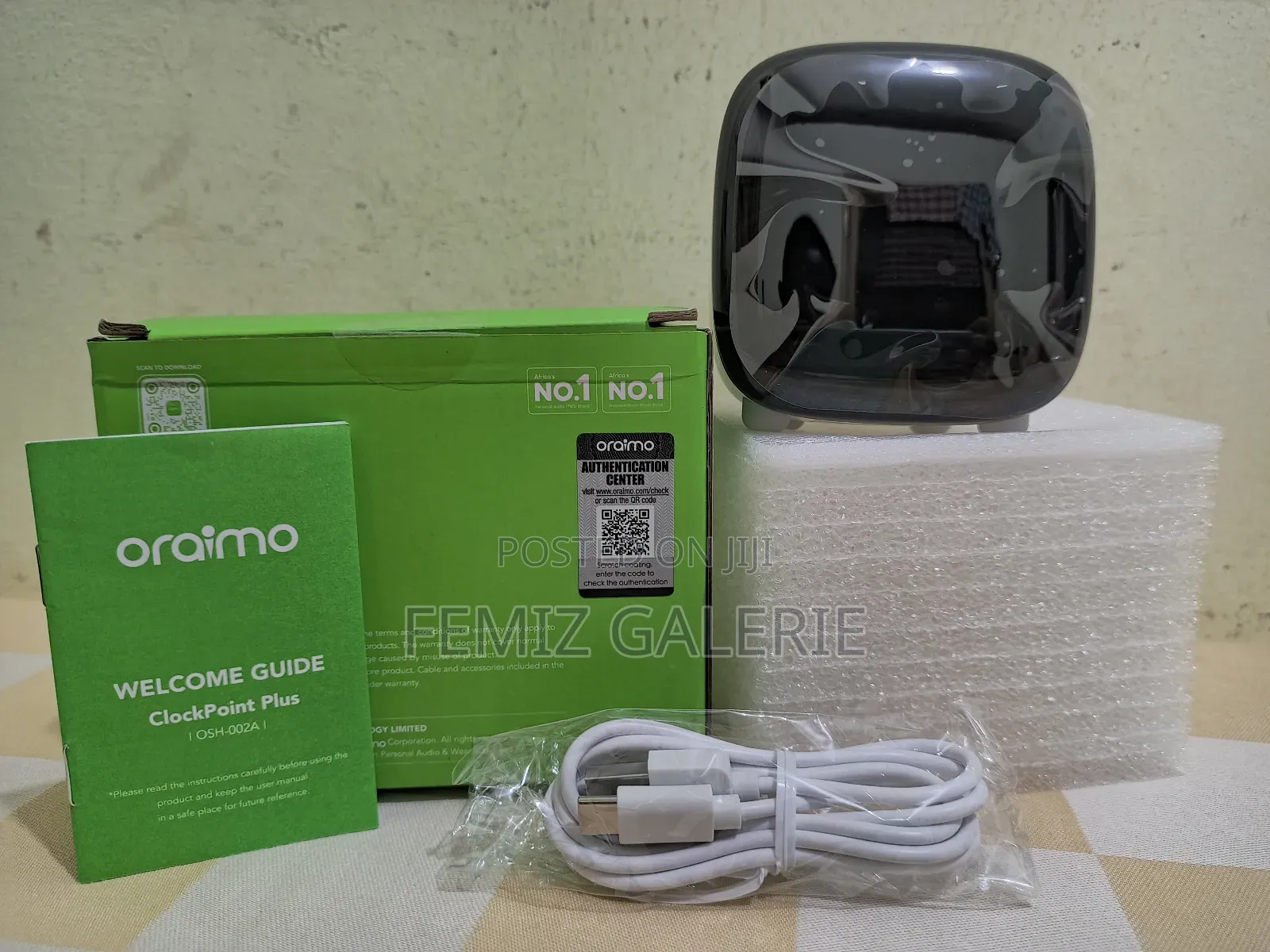 Oraimo Clockpoint Plus Multi-use Rechargeable Digital Clock