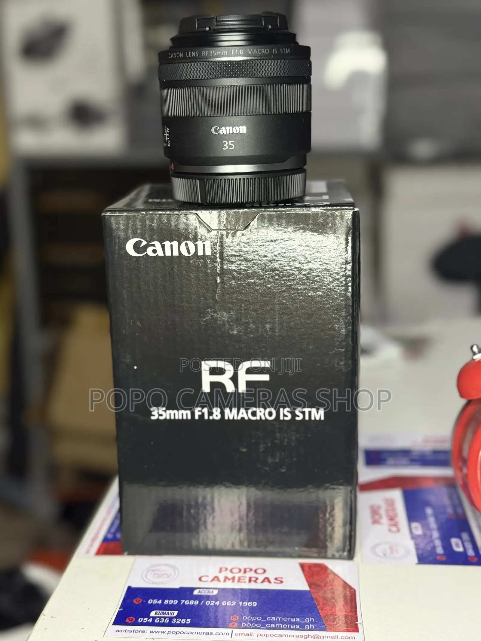Canon Rf 35mm F/1.8 Macro Is STM Lens