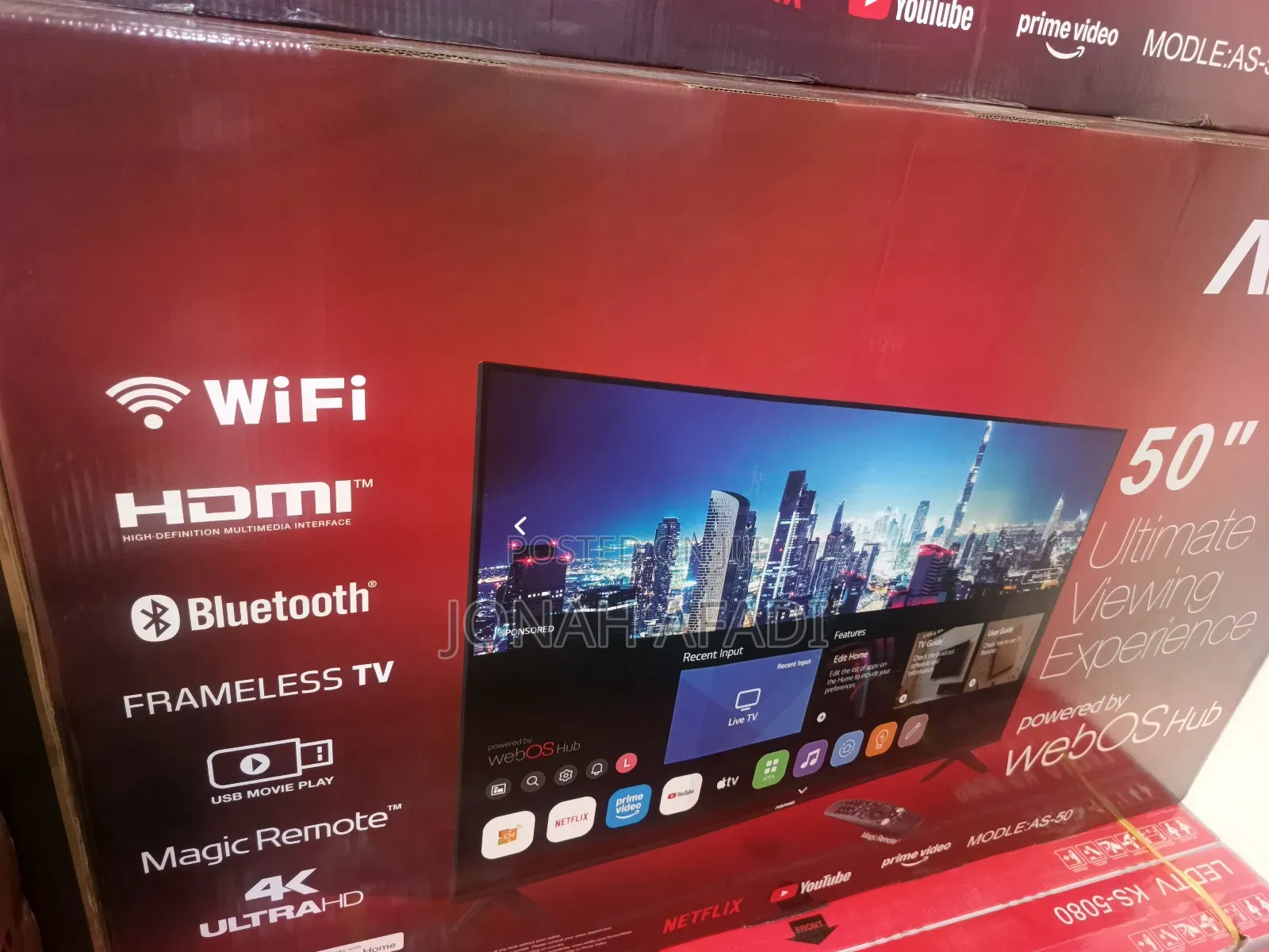 Asano 50" Ultimate Hd Smart Led Tv With Magic Remote