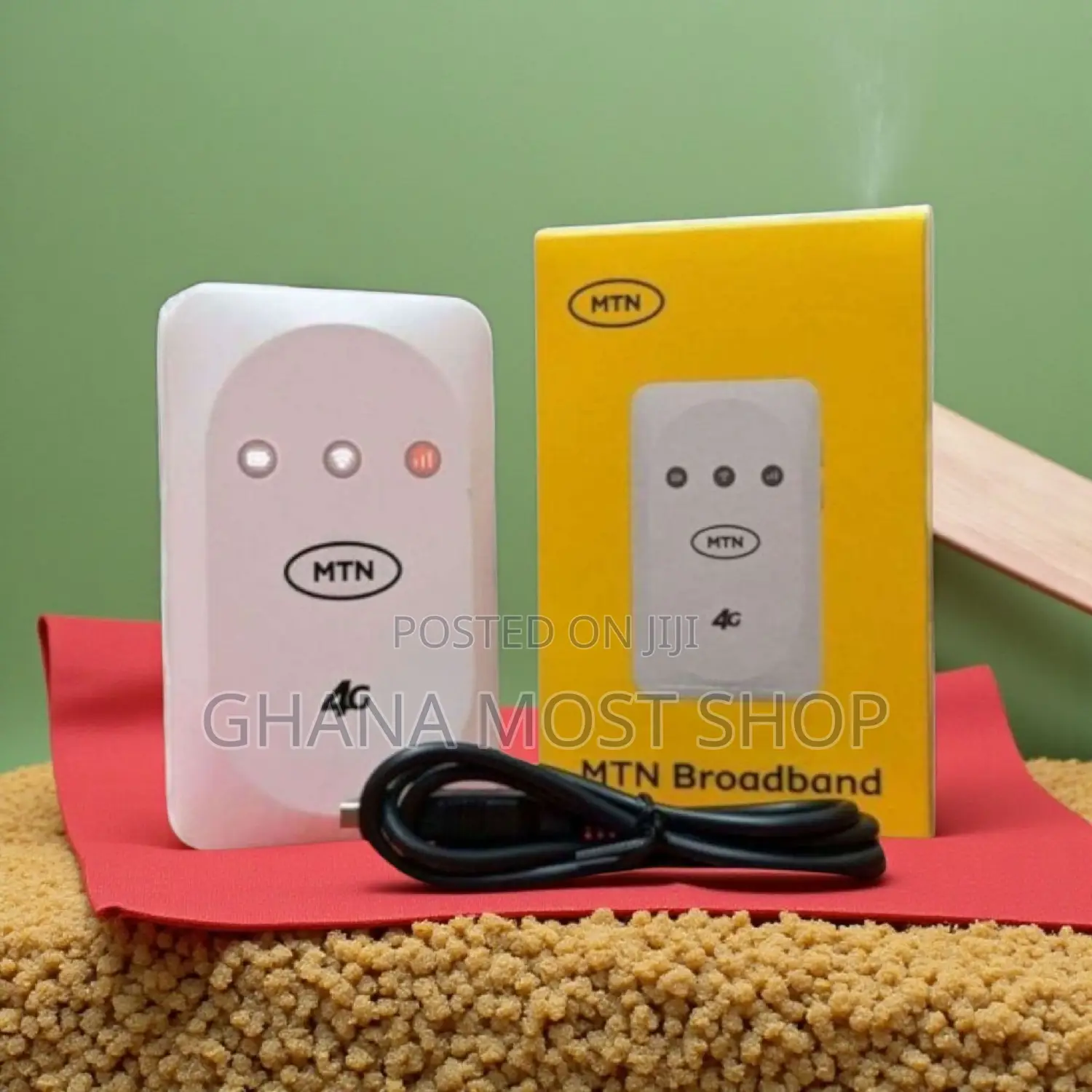 Zte MTN 4g Universal Pocket Mifi-White (37467)