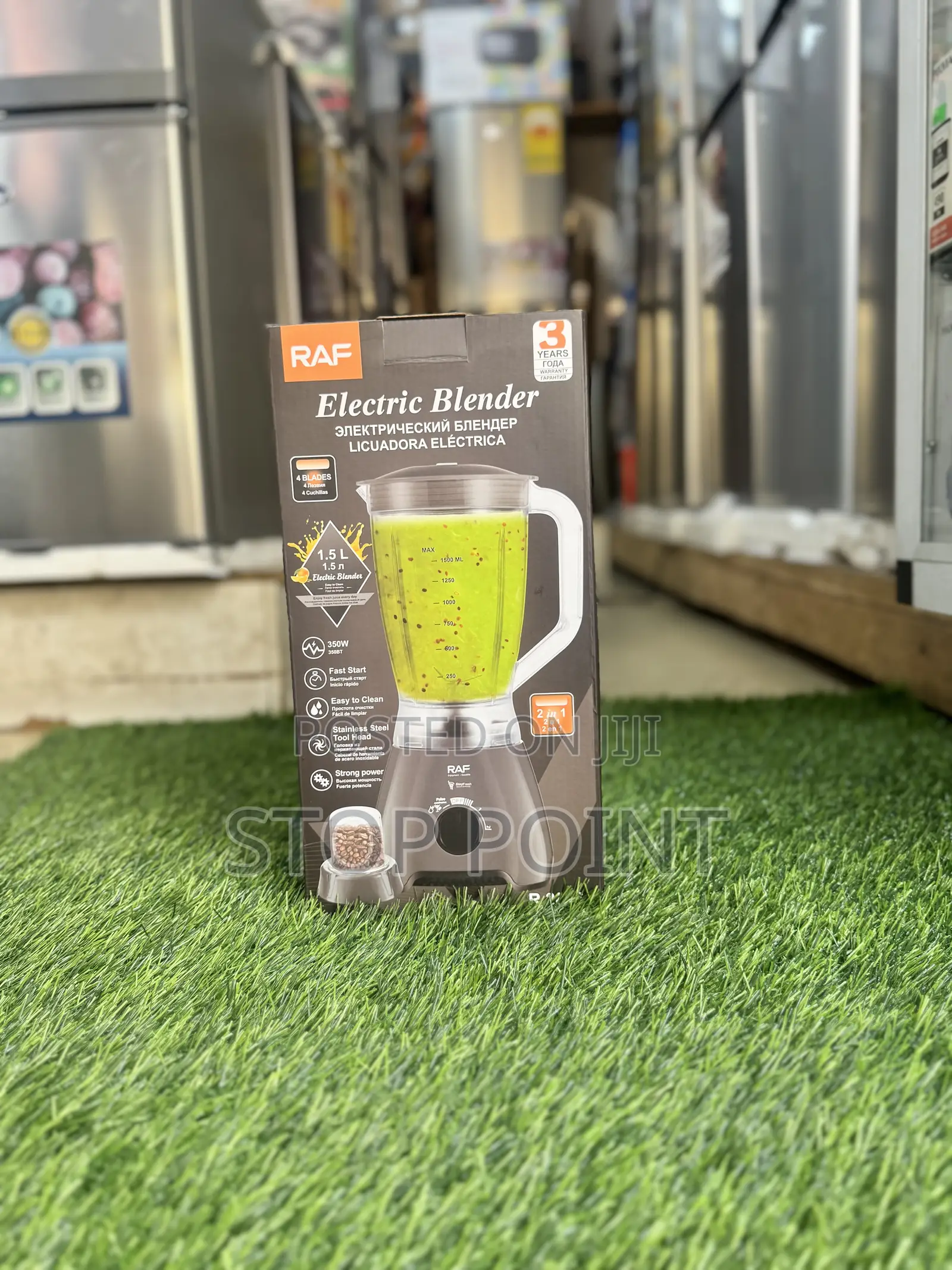 Raf 1.5 LTR Electric Blender