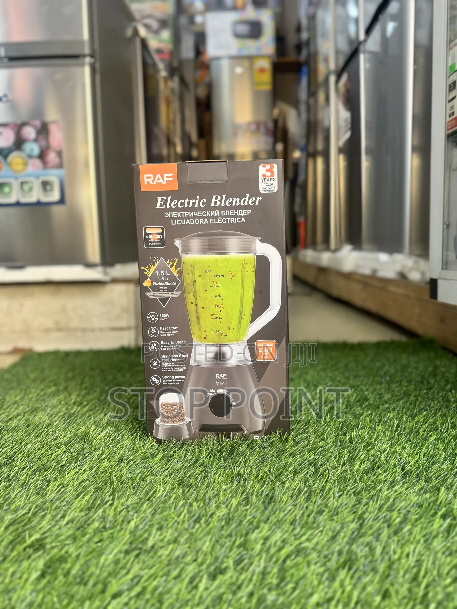 Raf 1.5 LTR Electric Blender