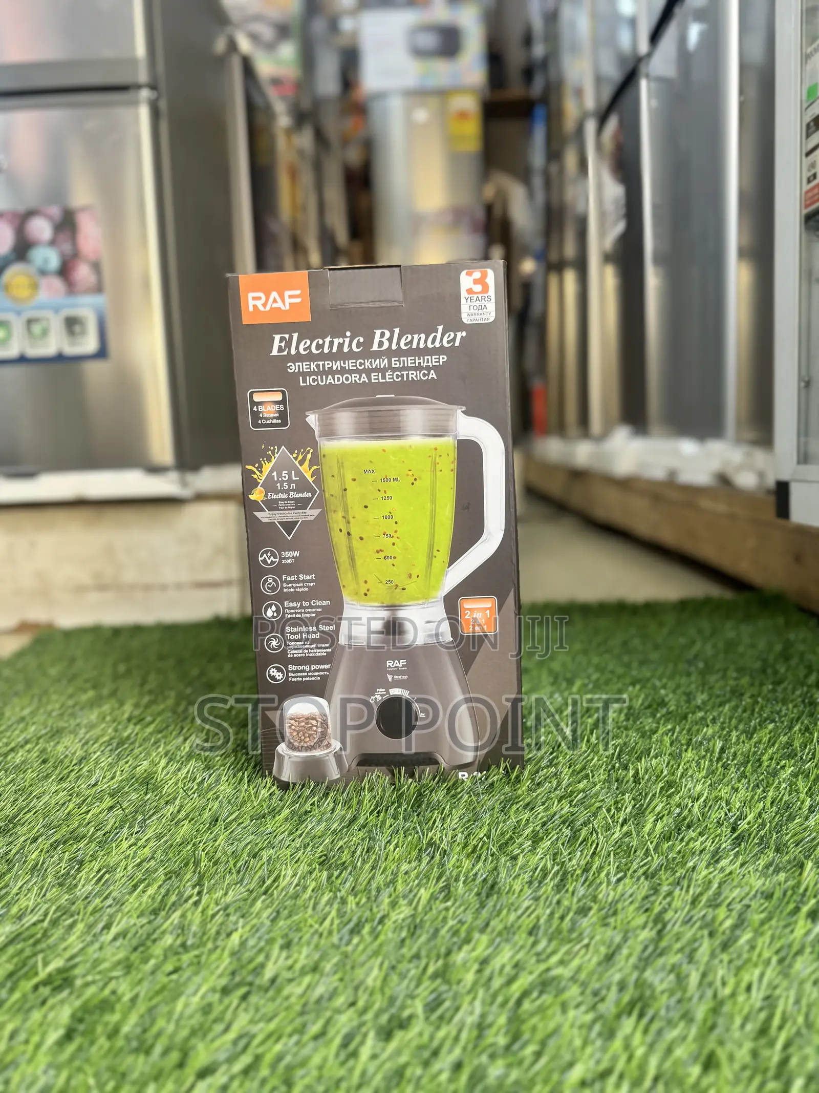 Raf 1.5 LTR Electric Blender