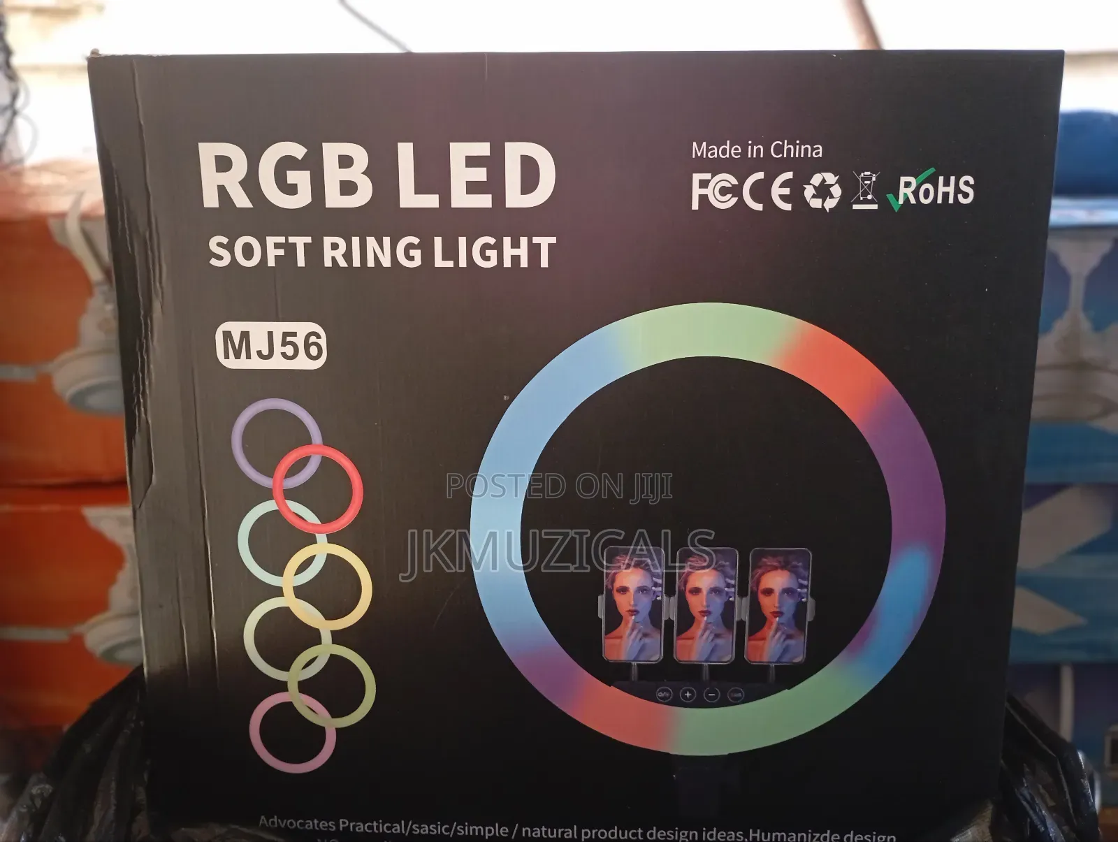 22"_ RGB Led Soft_ Ring Light_ Mj56
