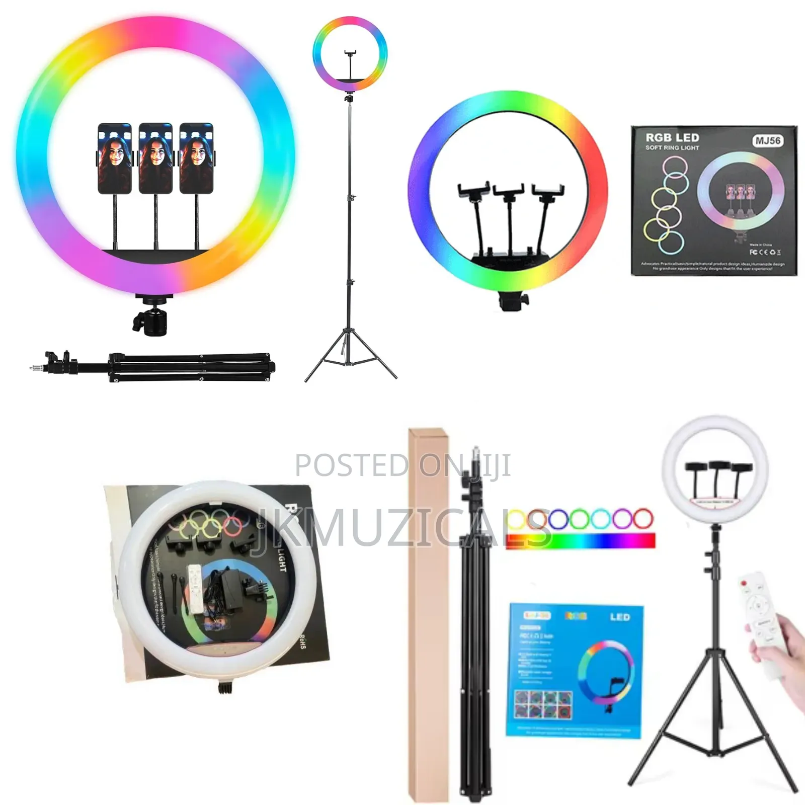 22"_ RGB Led Soft_ Ring Light_ Mj56
