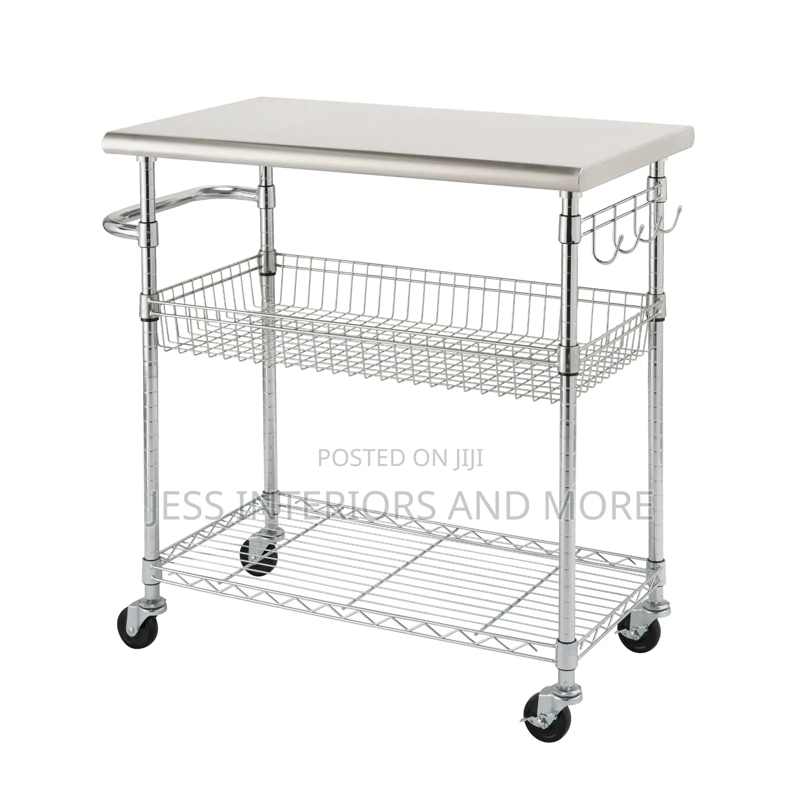 Heavy Duty Stainless Steel Kitchen Cart/Table