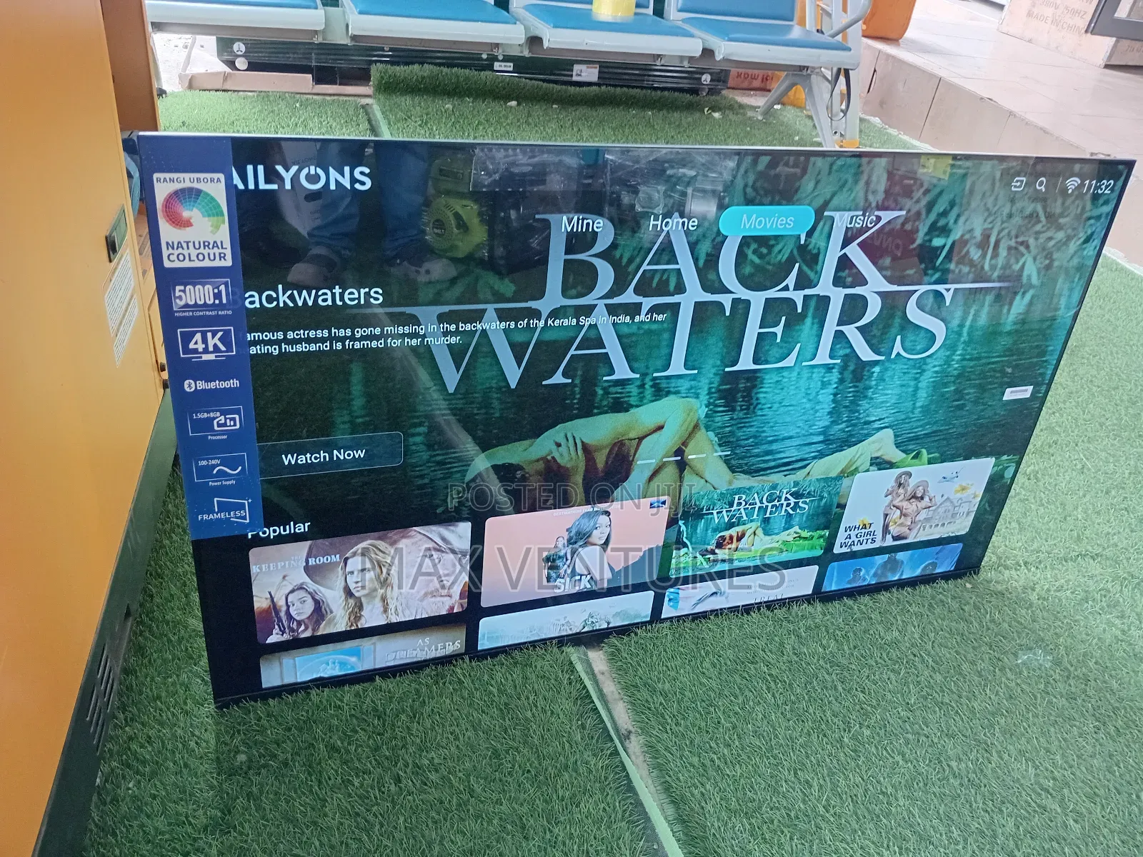 50 Inches Smart Android TV Ailyons 50 Uhd TV