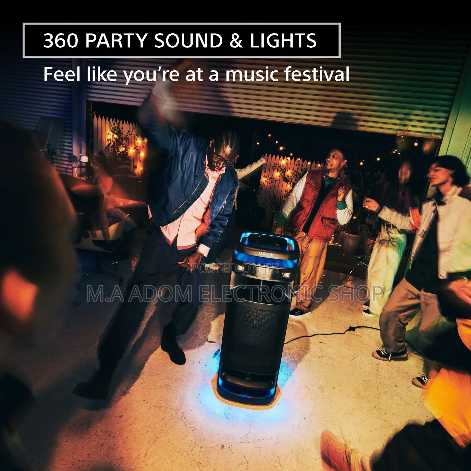 Sony Party Box 1000watts Bluetooth Speaker