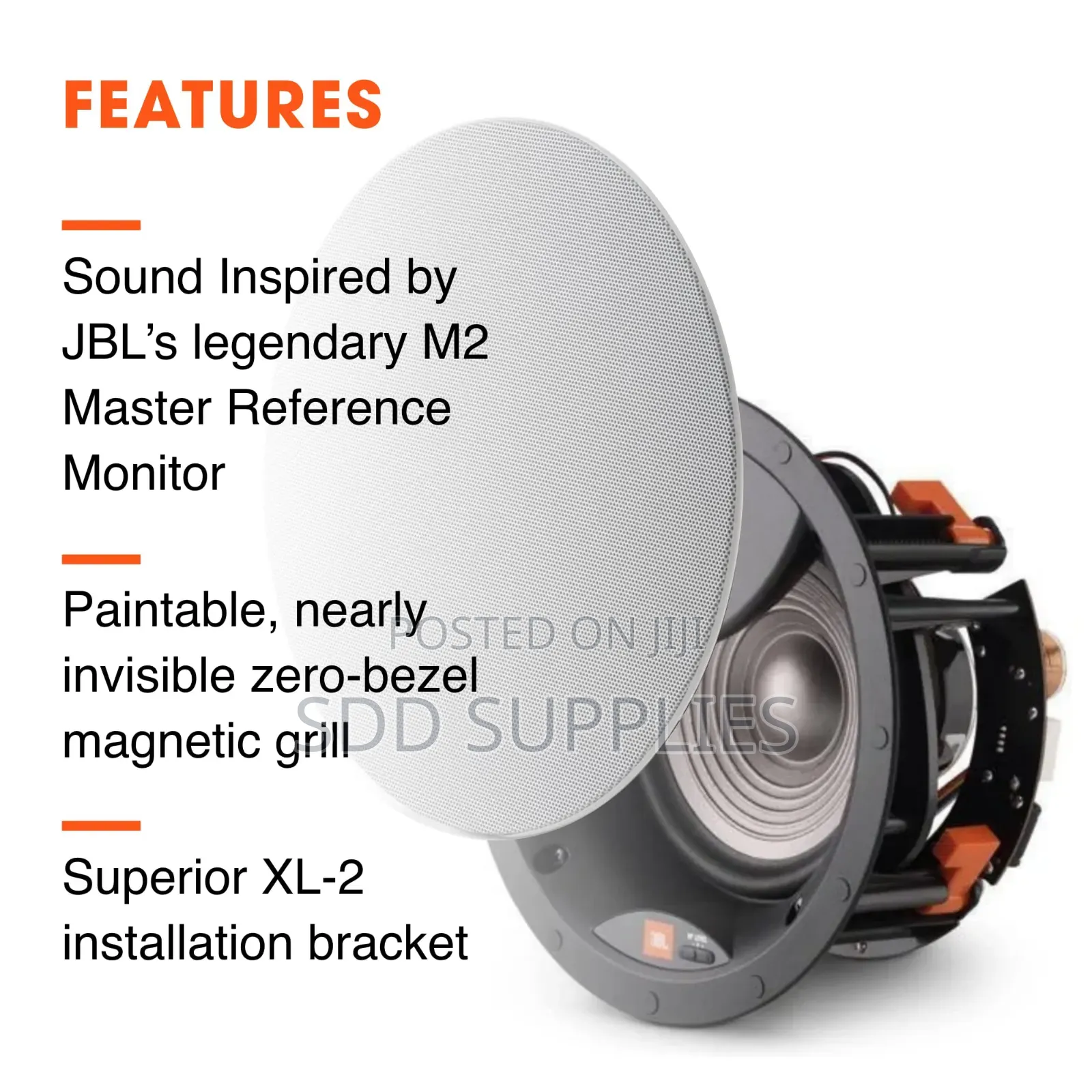 American Jbl Studio 2 8ic 8 Inch Ceiling Speaker