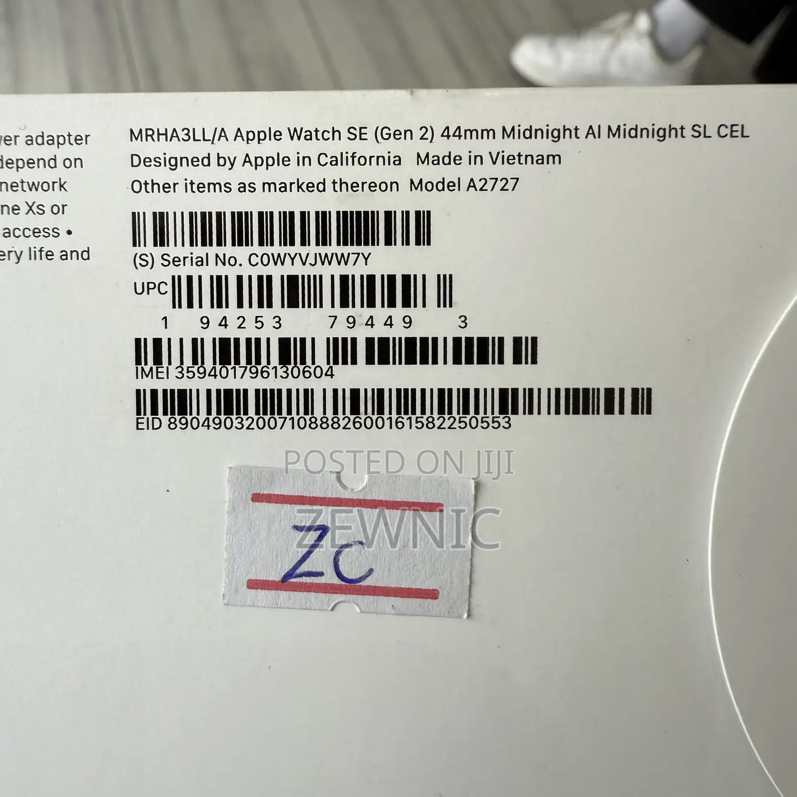 Apple Watch Se 2nd Generation (Gps+Cellular) 44mm