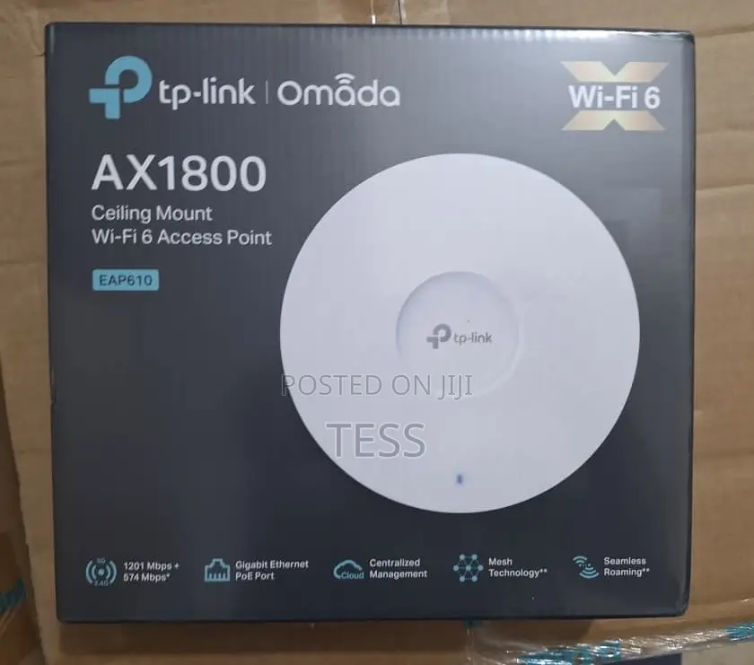 Tp-Link Ax1800 Wifi 6 Ceiling Access Point Eap610