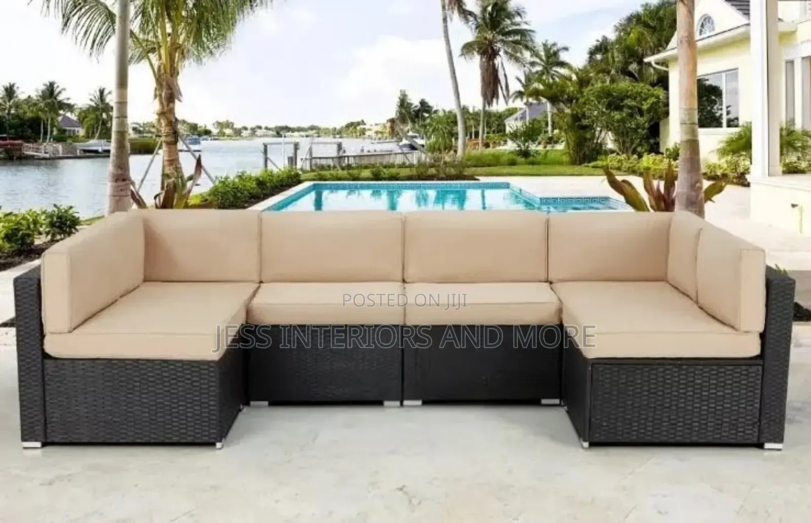 Outdoor Rattan Sofa Set