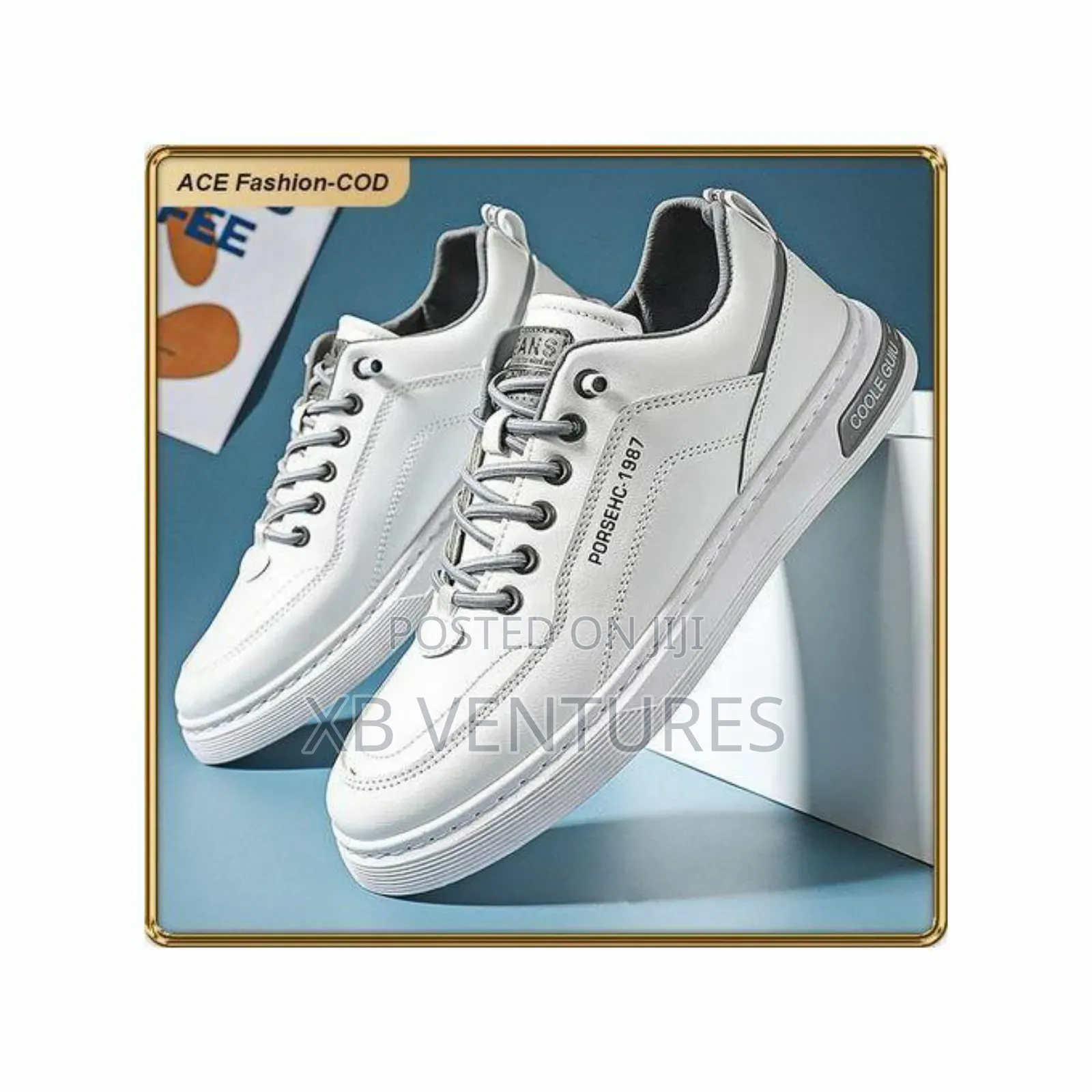 Men's Classic White Sneakers