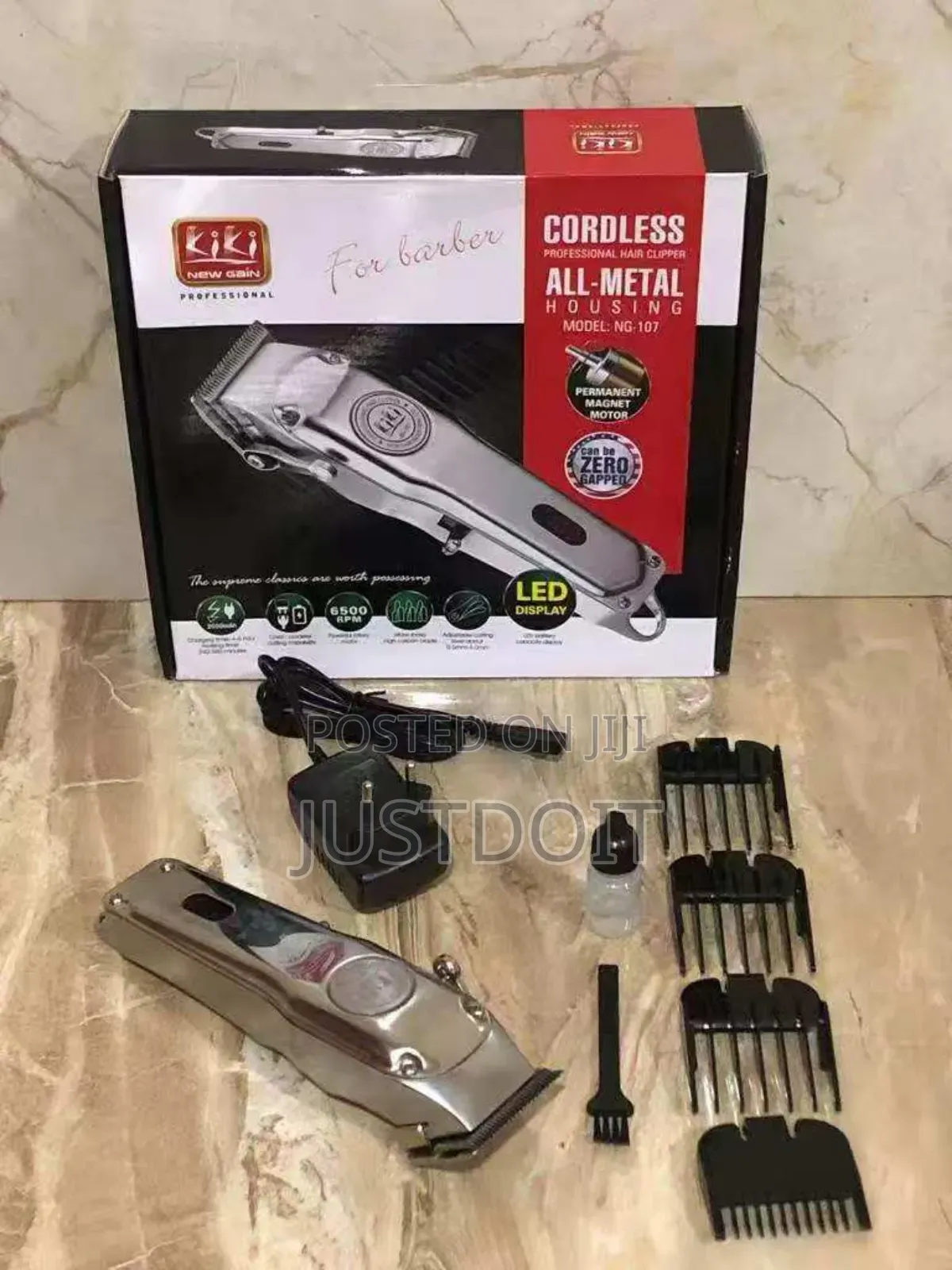 Kiki Heavy Duty All-Metal Cordless Clipper