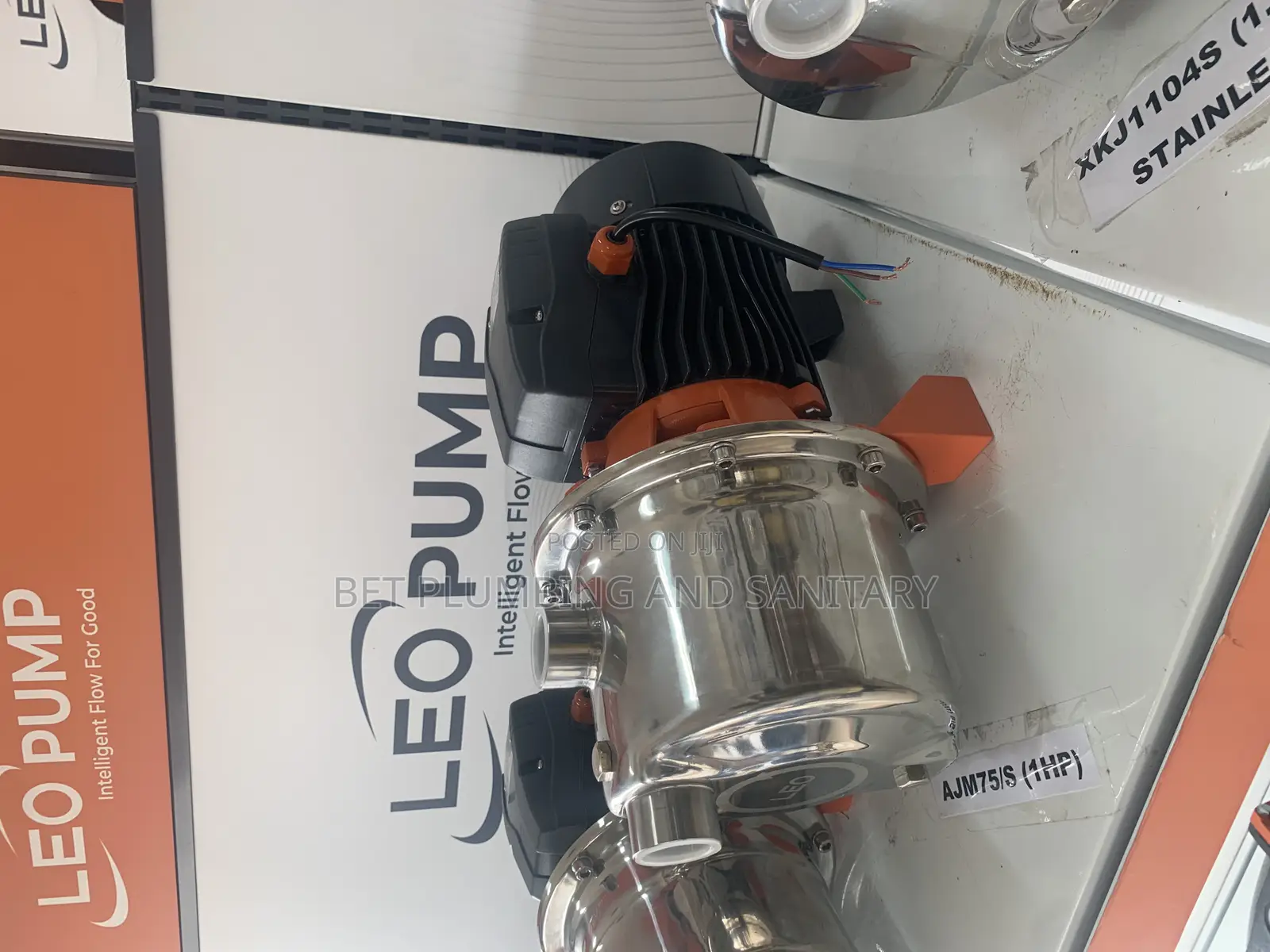Accurate 1hp Leo Water Pump_stainless