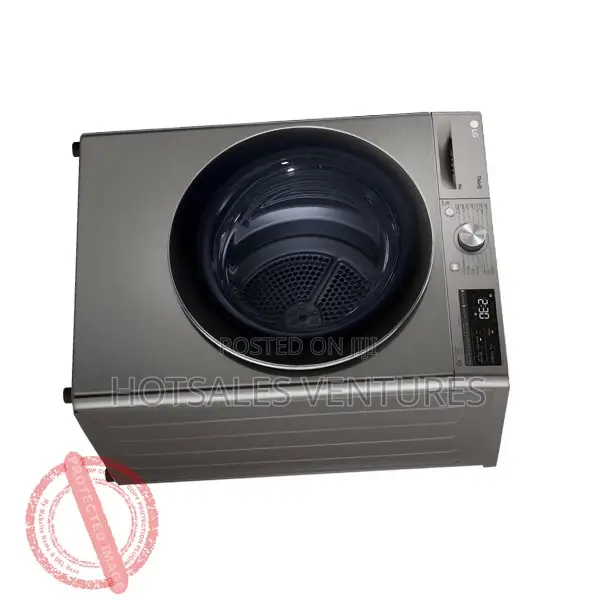 Best Lg 9kg Energy Saving Silver Dryer Washing Machine-Rh90v9pv8n