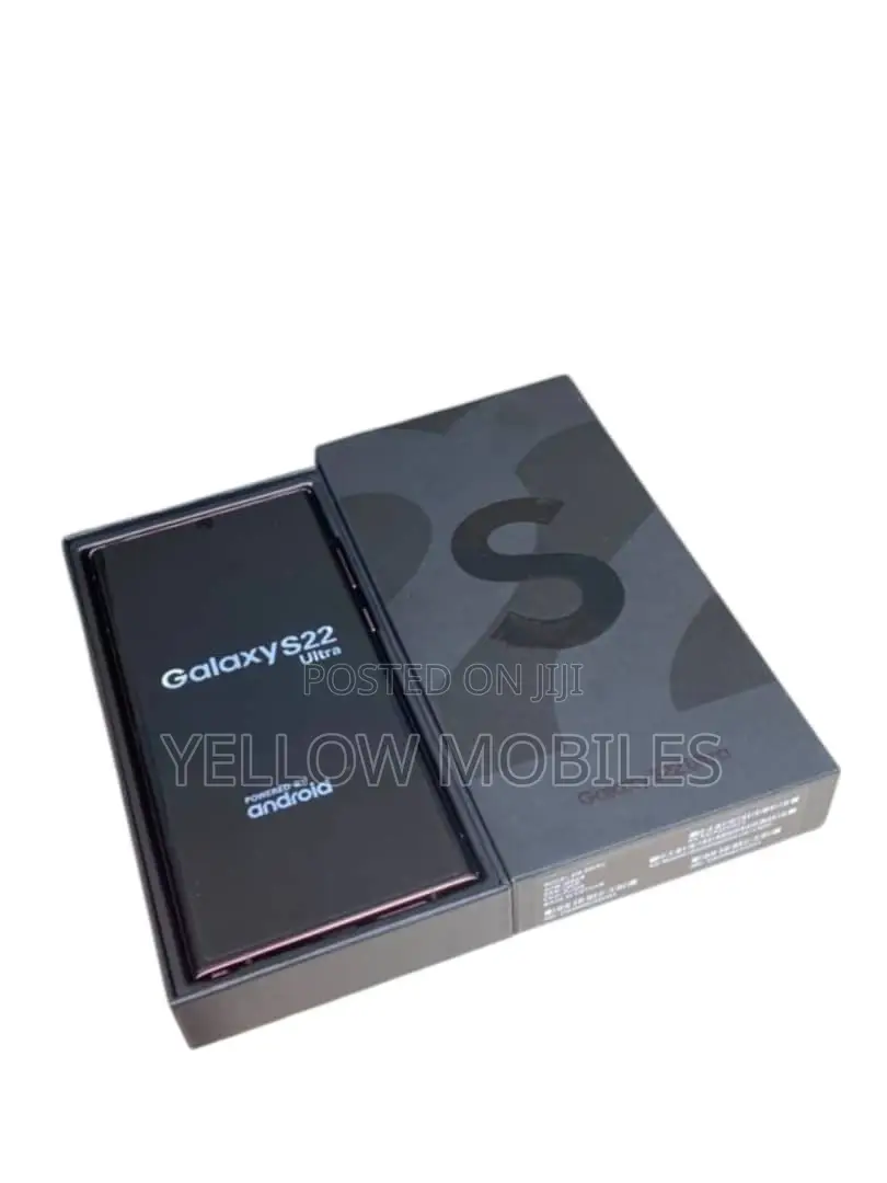 New Samsung Galaxy S22 Ultra 5G 128 GB Black