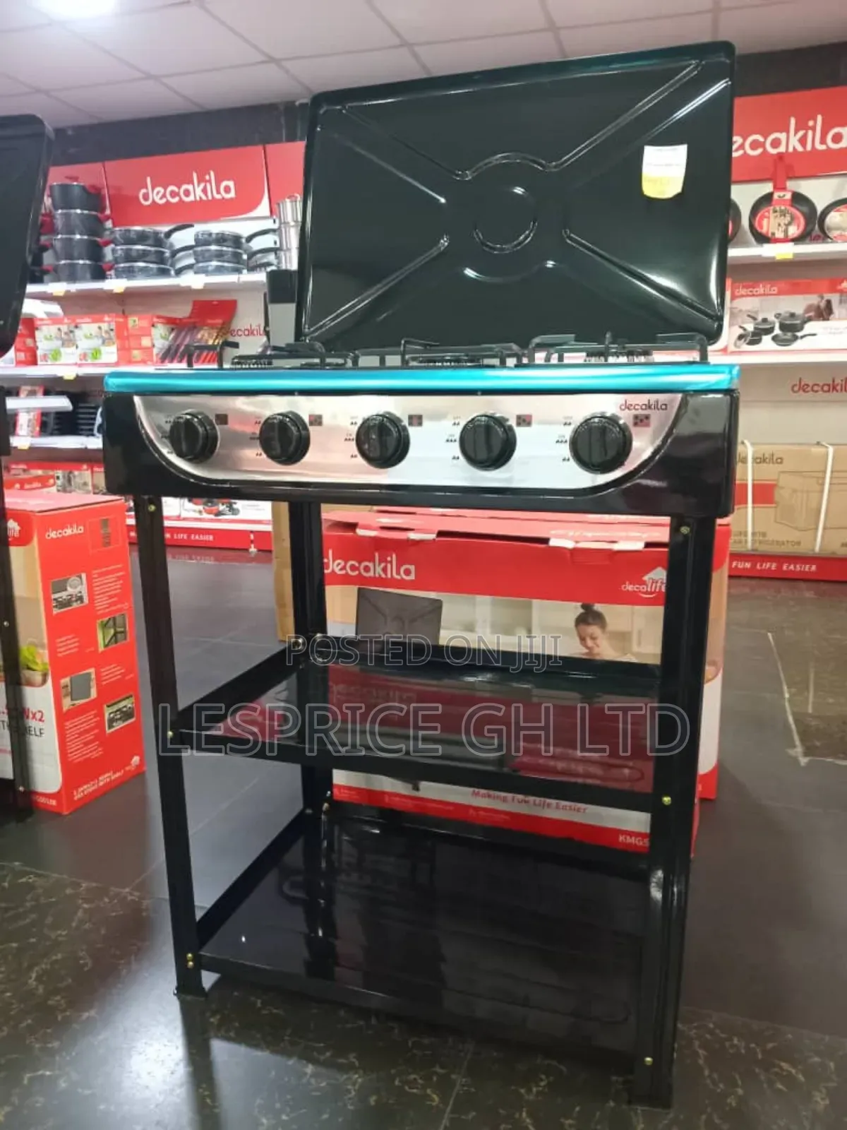 Easy to Clean Excellent 5 Burner Gas Stove