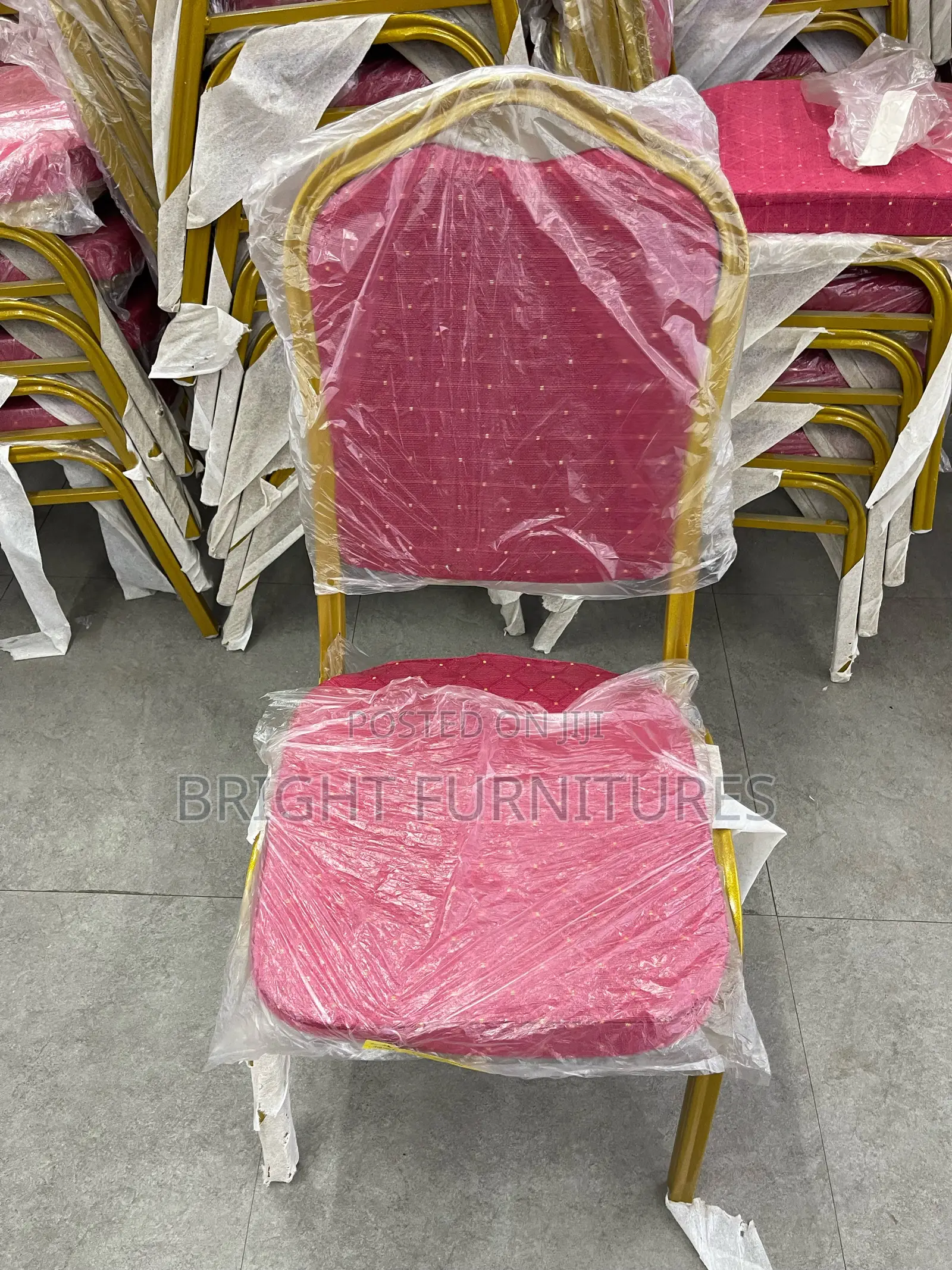 Conference Chairs (Metal and Fabric)