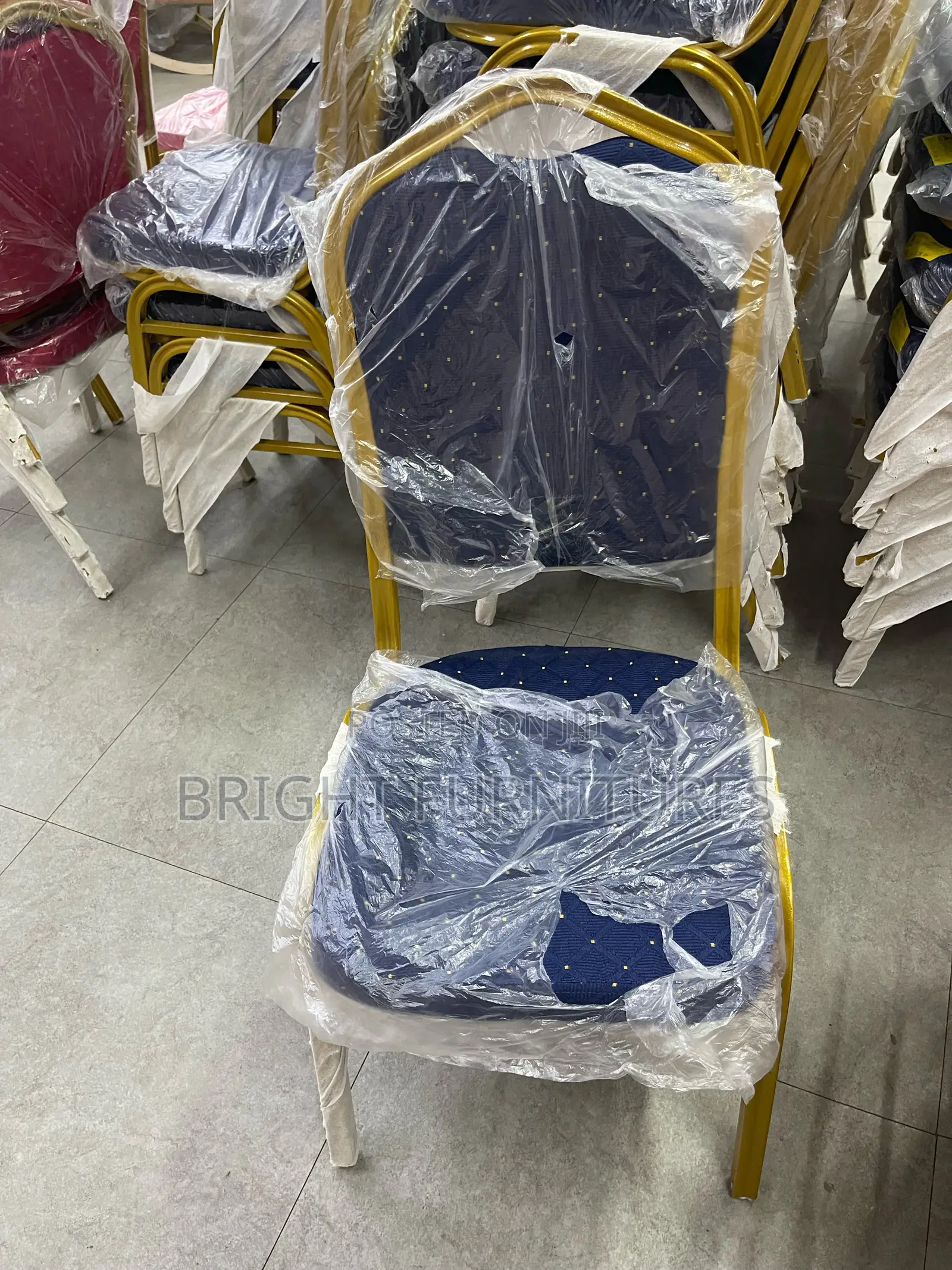 Conference Chairs (Metal and Fabric)