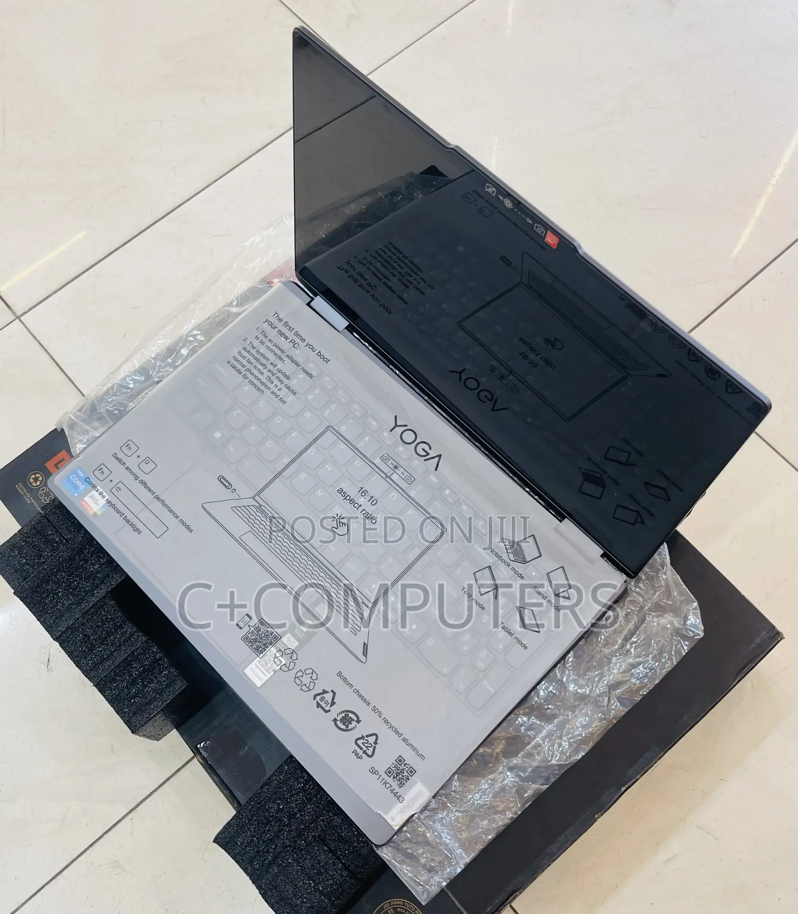 New Laptop Lenovo Yoga 7i 8GB Intel Core I5 SSD 512GB
