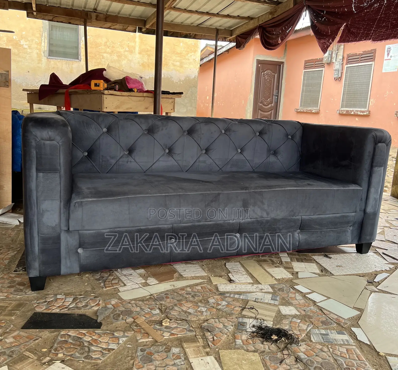 3in1 Furniture Sofa Dark Ash