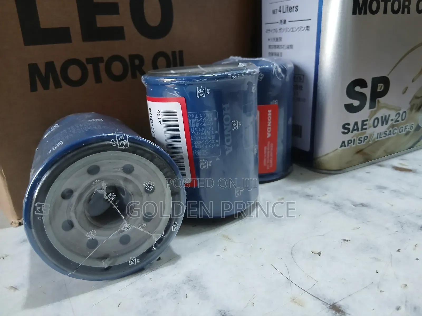 Honda Oil 0w20 (4litres) Oil Filter