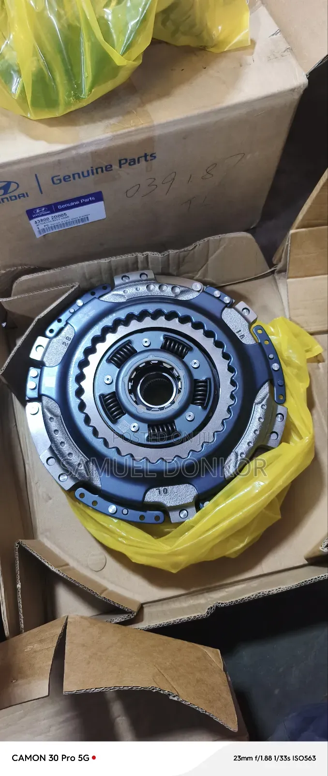 Hyundai, Kia, Ford, Renault Dual Clutch Part